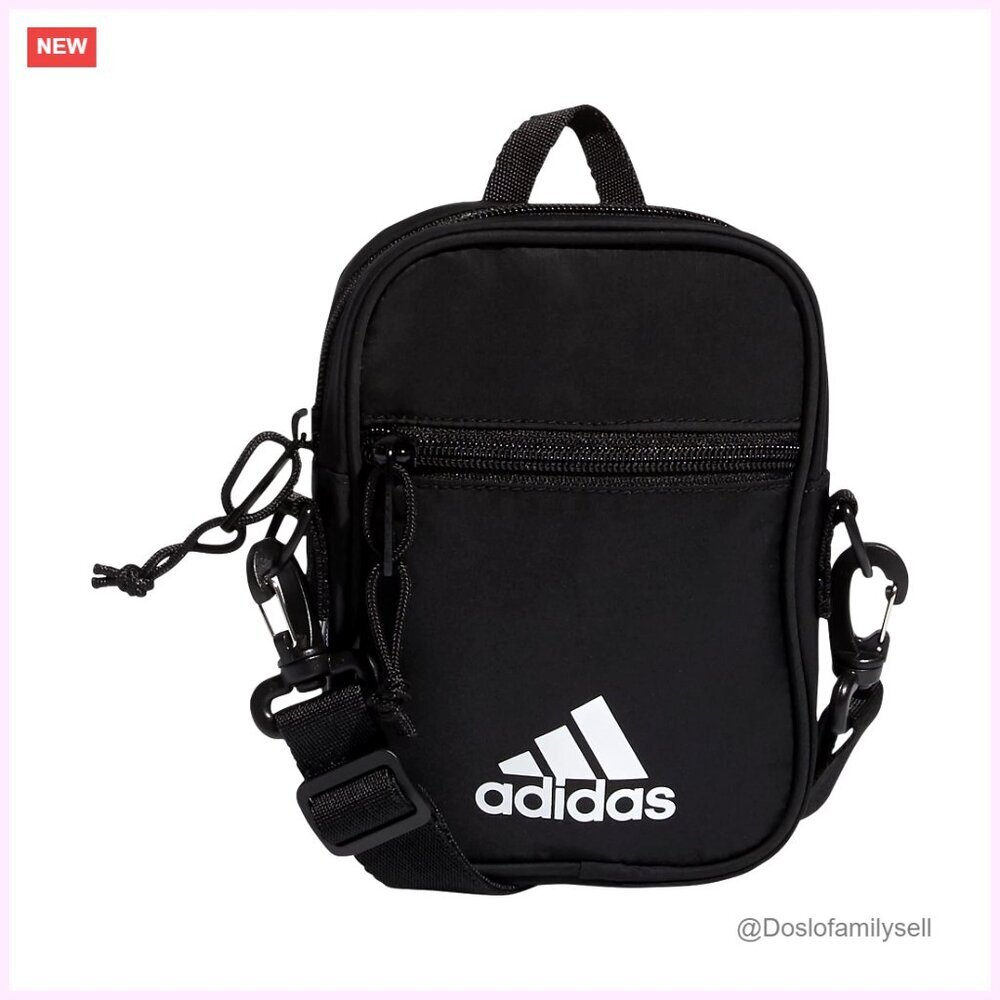 Small Crossbody Bag with Adjustable Strap and Zippered Pocket